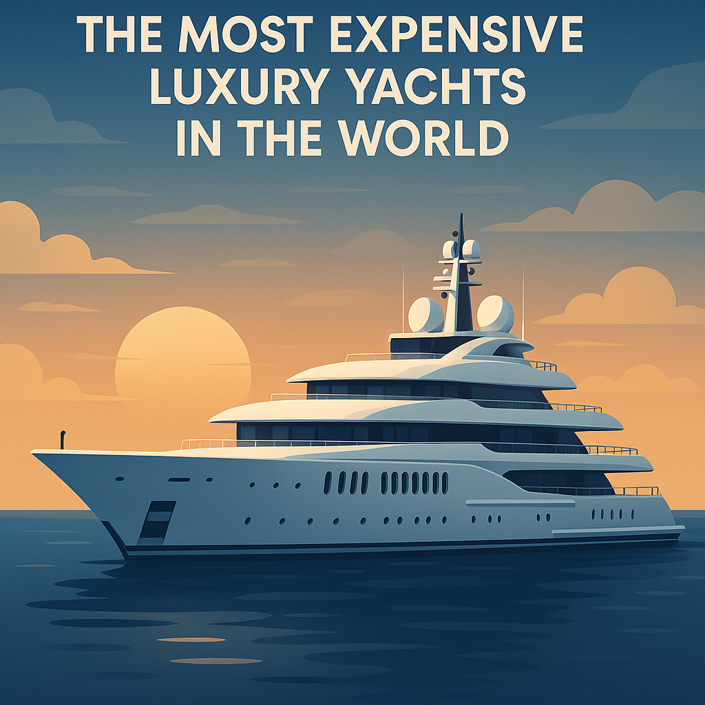 The Most Expensive Luxury Yachts in the World