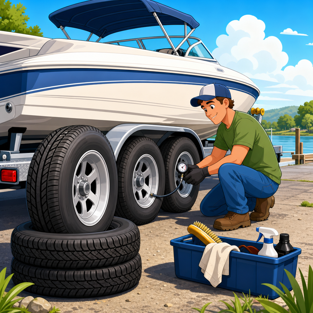 Best Boat Trailer Tires and How to Extend Their Lifespan