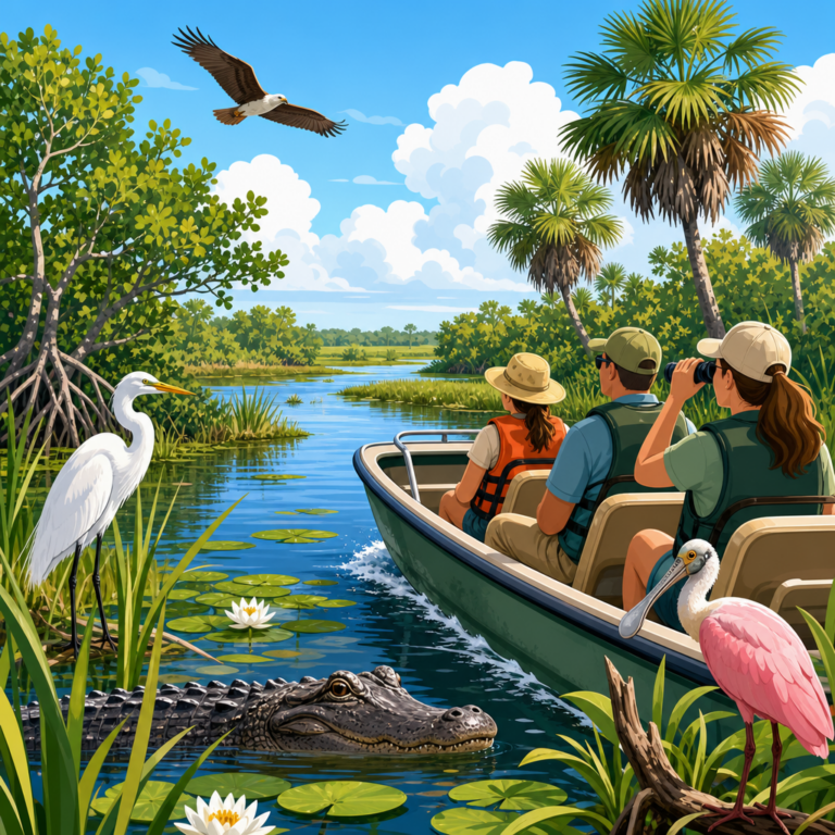 Everglades National Park by Boat: Top Routes & Wildlife