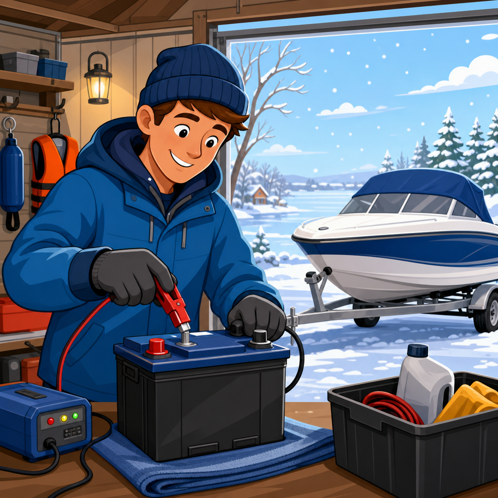 How to Keep Your Boat Battery from Dying in the Winter