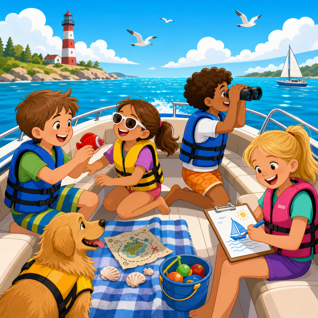 How to Make Boating Fun for Kids: Games and Activities