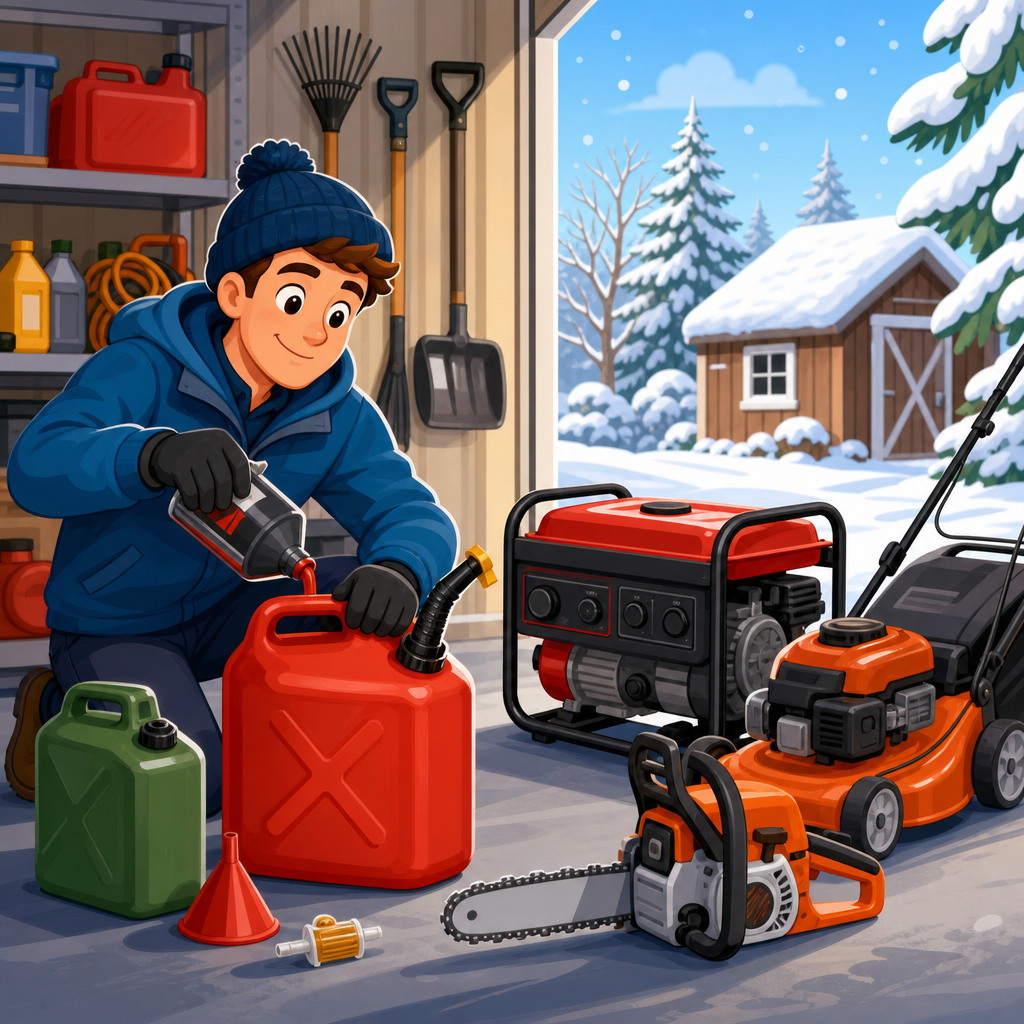 How to Prevent Fuel Problems During Winter Storage