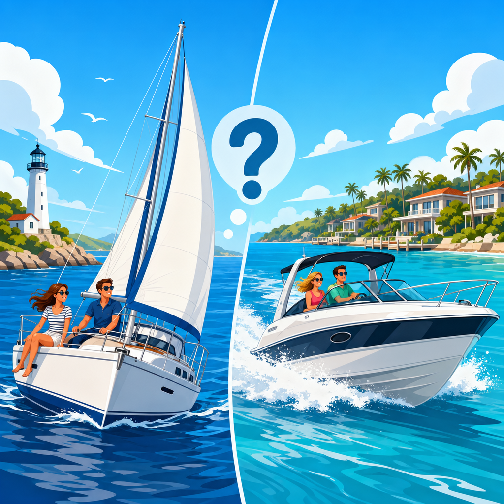 Sailboat vs. Powerboat: Which is Right for You?