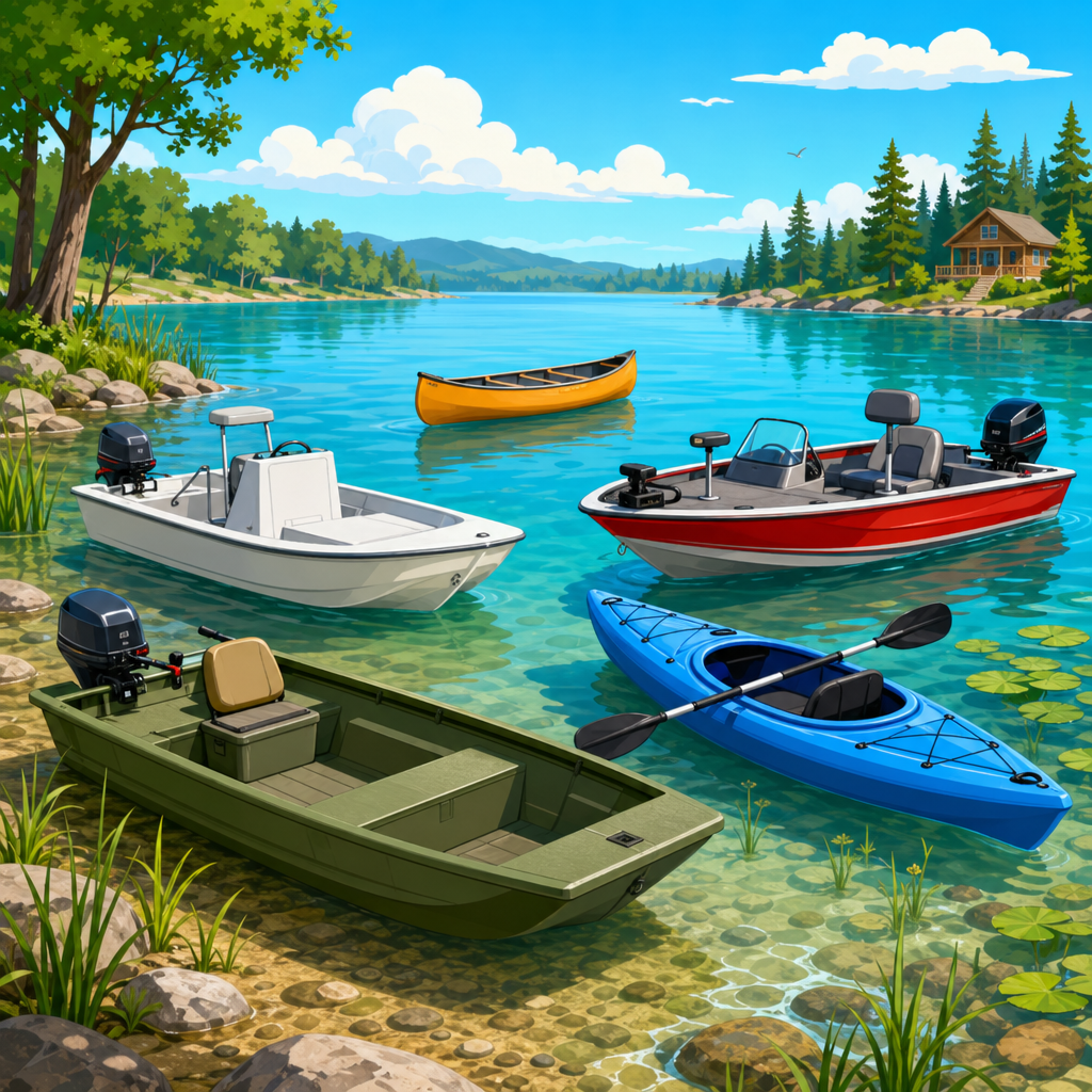 Best Small Boats for Shallow Waters and Lakes