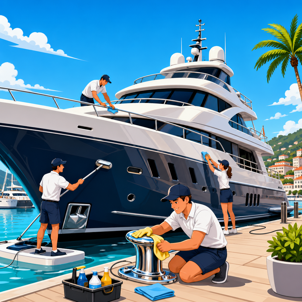 How to Maintain and Care for a Multi-Million Dollar Yacht