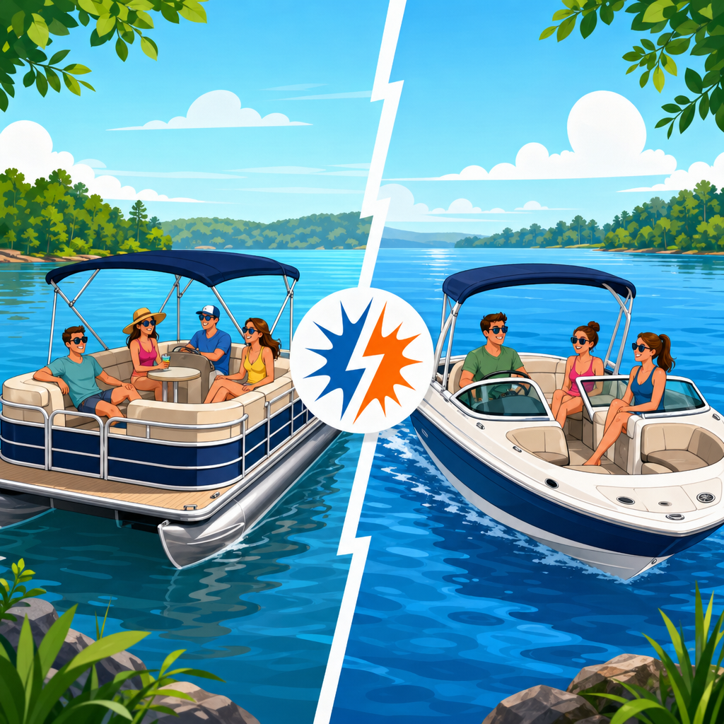Pontoon Boats vs. Deck Boats: Which Offers Better Value?