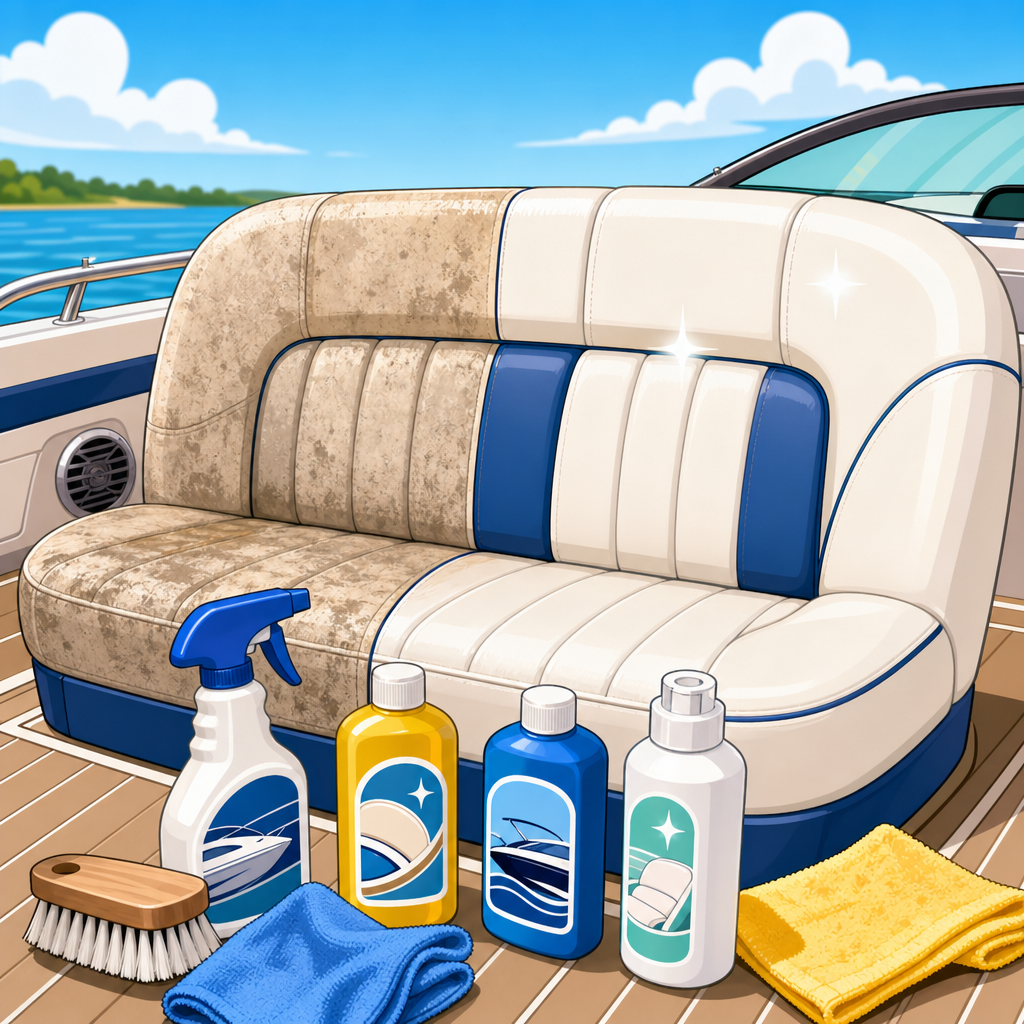 Best Vinyl Cleaners for Restoring Faded Boat Seats