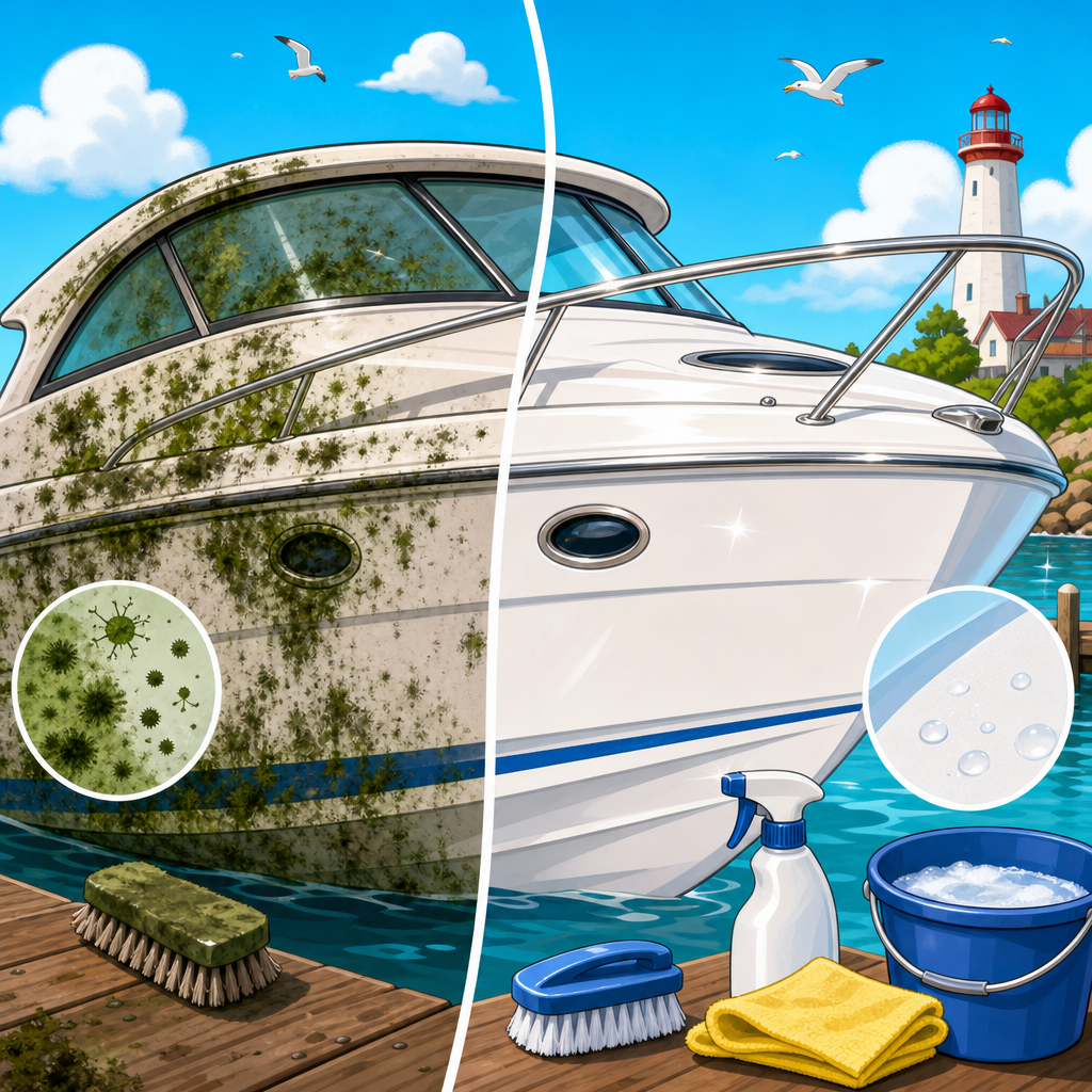 How to Prevent and Remove Mold and Mildew on Boats
