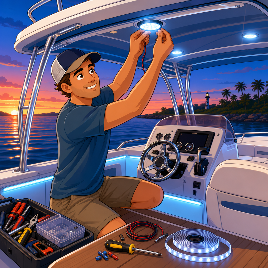 DIY Guide to Installing LED Lighting on Your Boat
