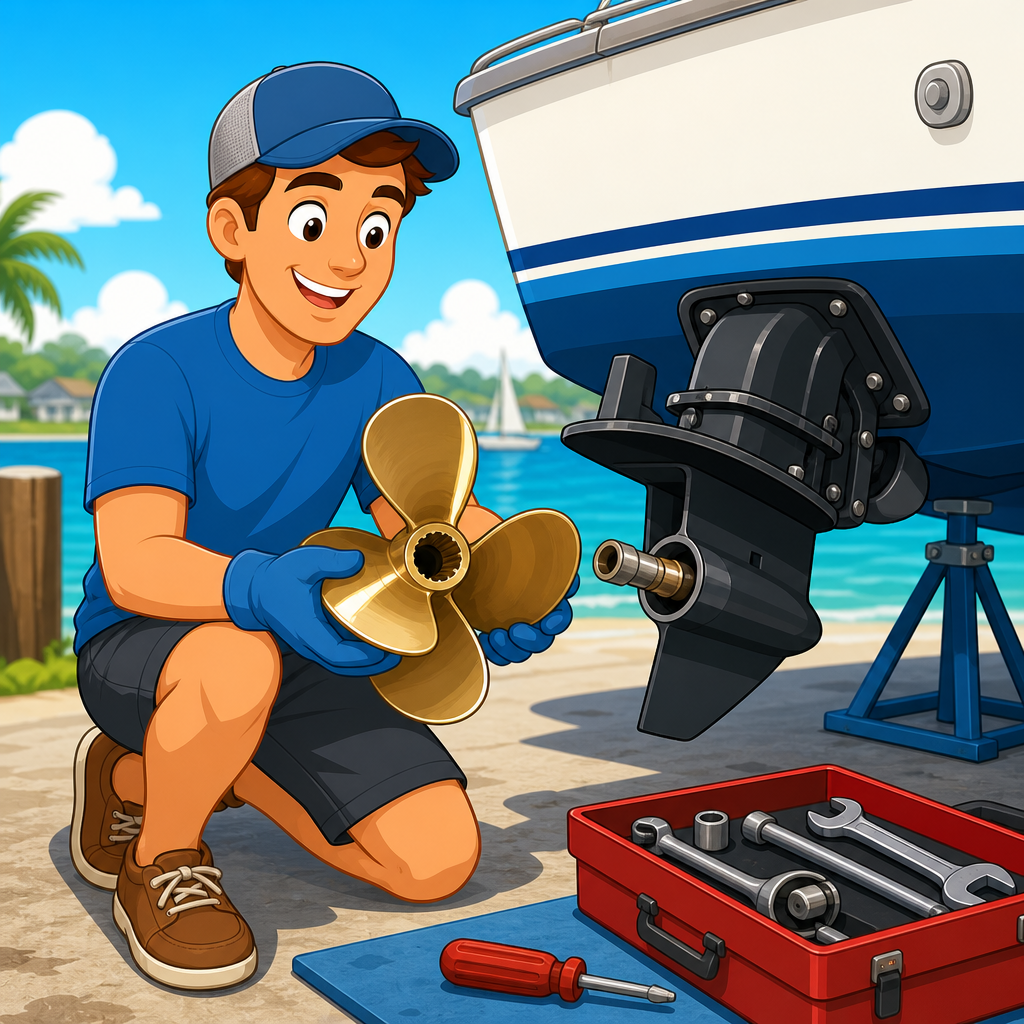 How to Replace a Boat Propeller in 5 Easy Steps