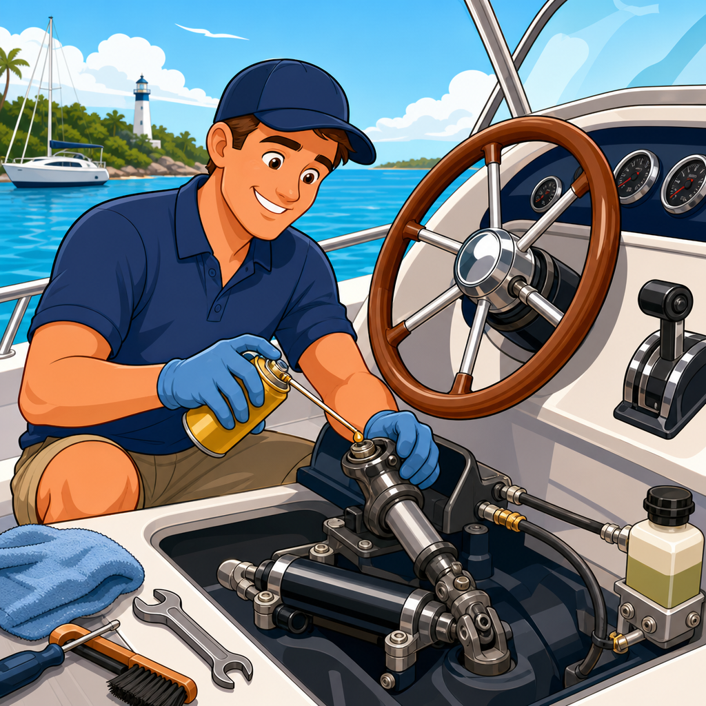 How to Maintain and Lubricate Your Boat’s Steering System