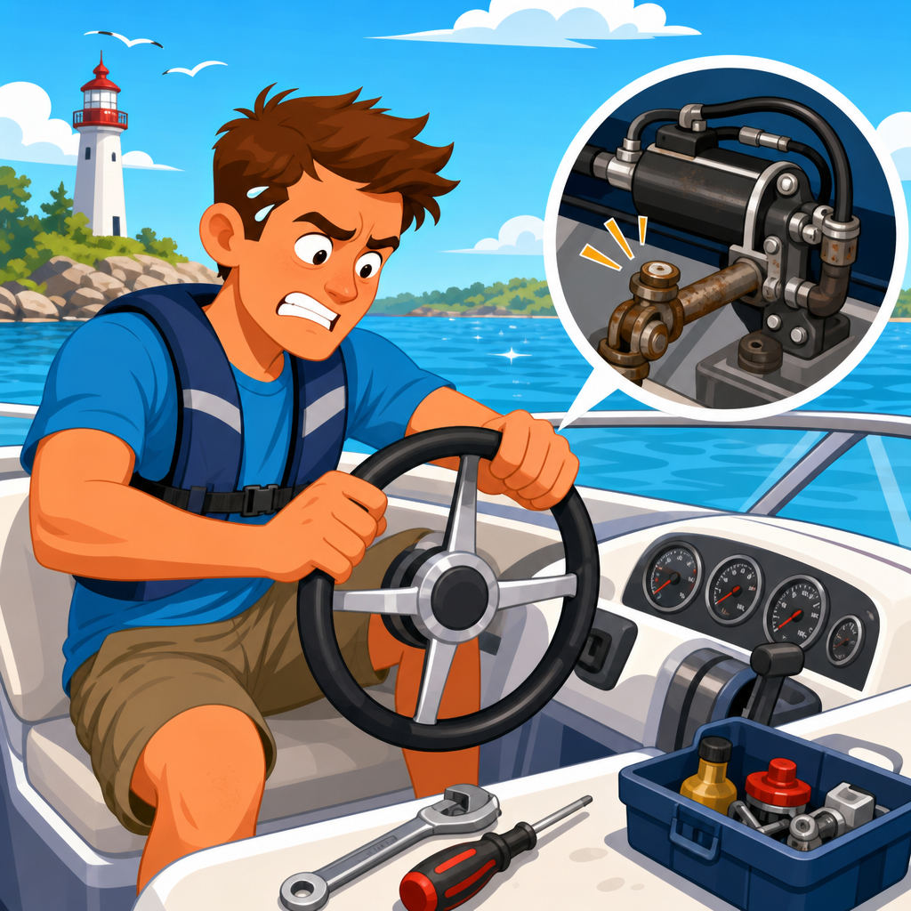 Troubleshooting Stiff Boat Steering: Causes and Fixes