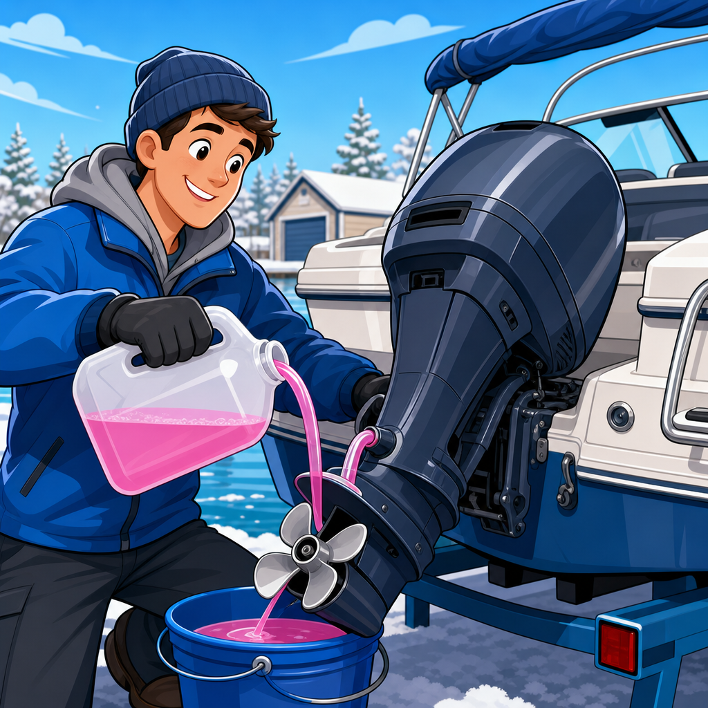 The Best Anti-Freeze for Winterizing Your Boat Engine