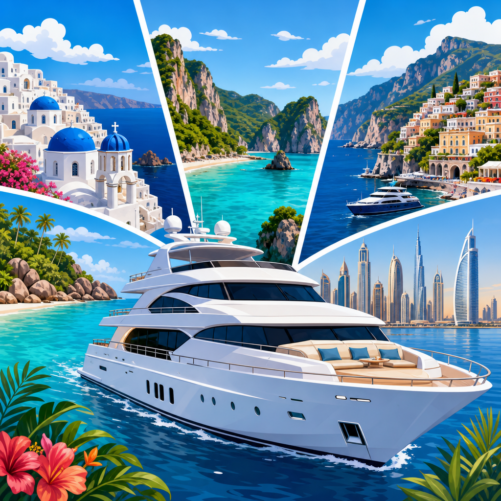 Top 5 Destinations for Luxury Yacht Vacations