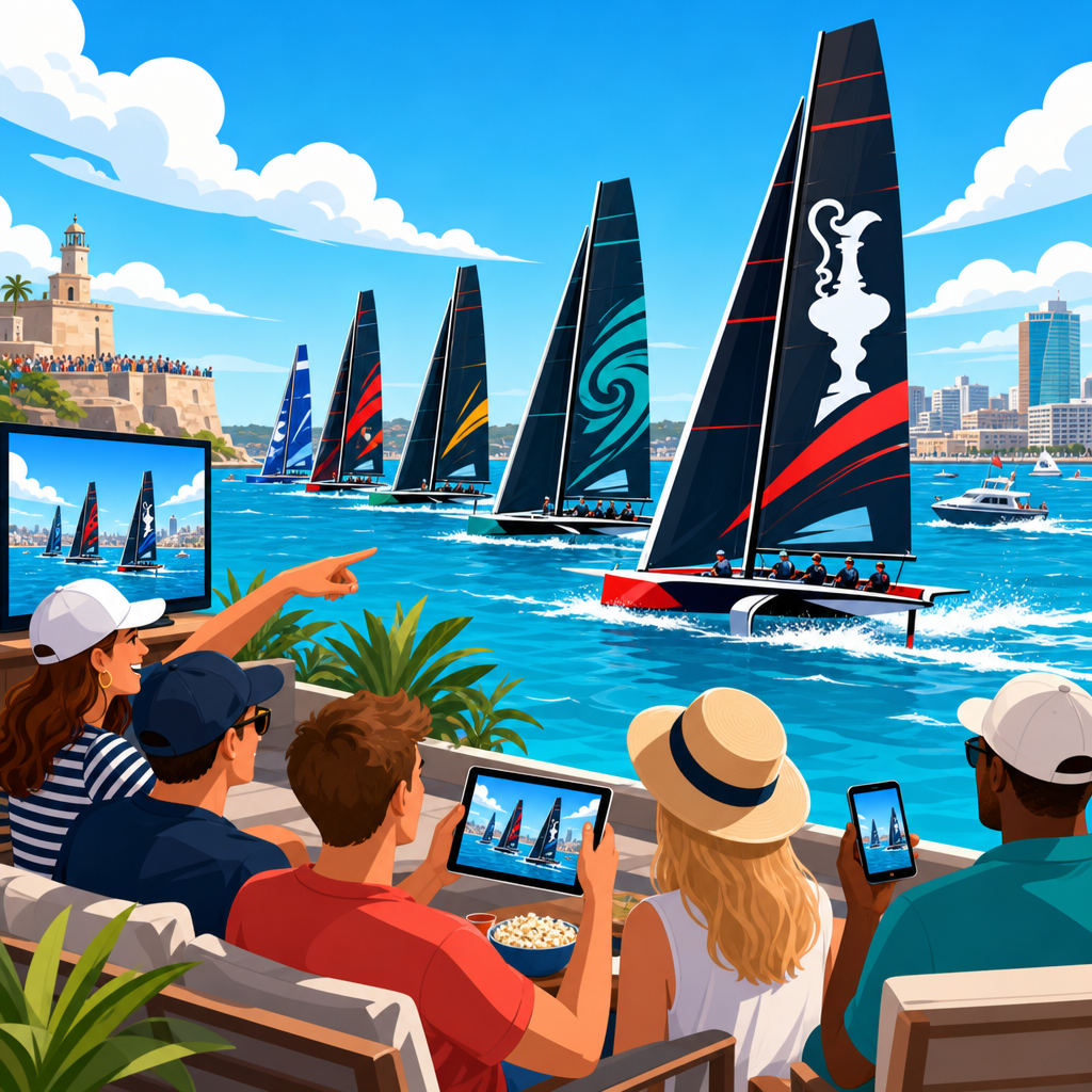 Where to Watch the America’s Cup Sailing Race