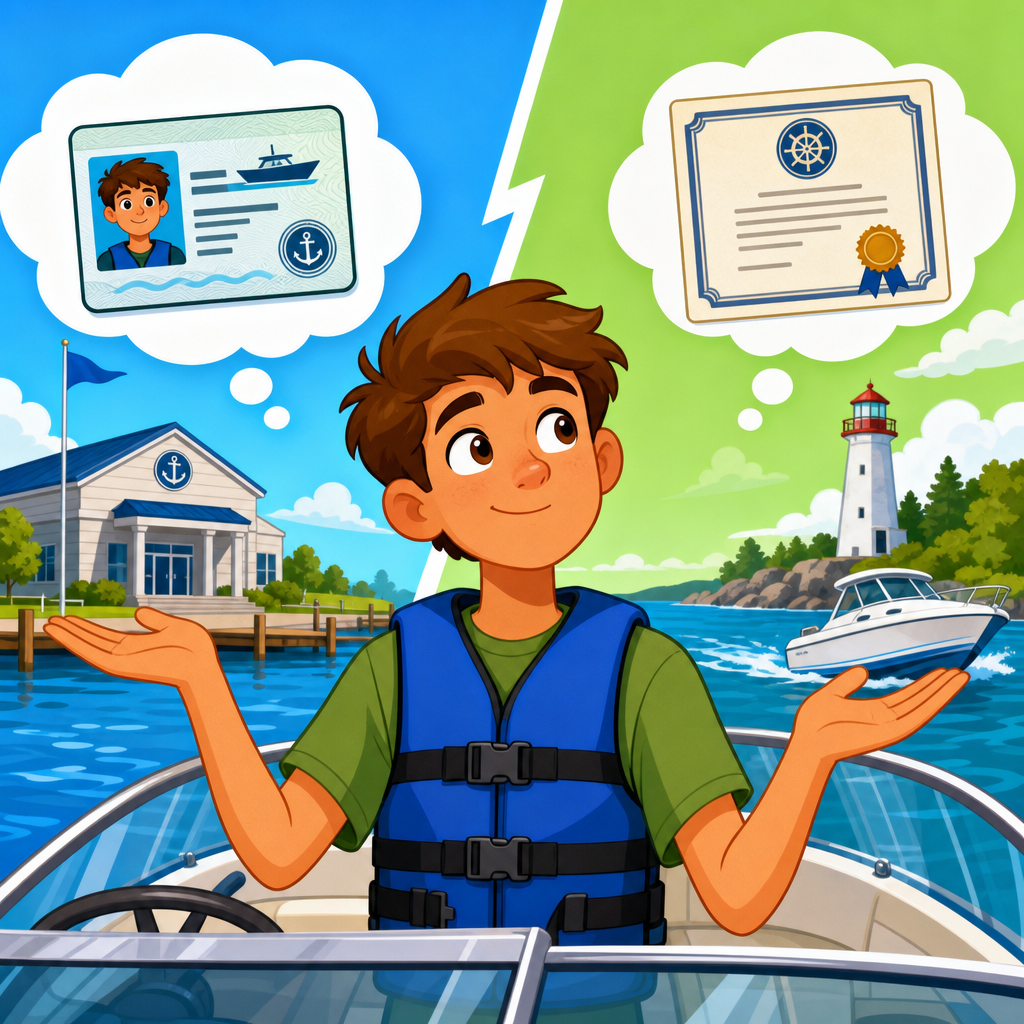 Boating License vs. Certification: What’s the Difference?