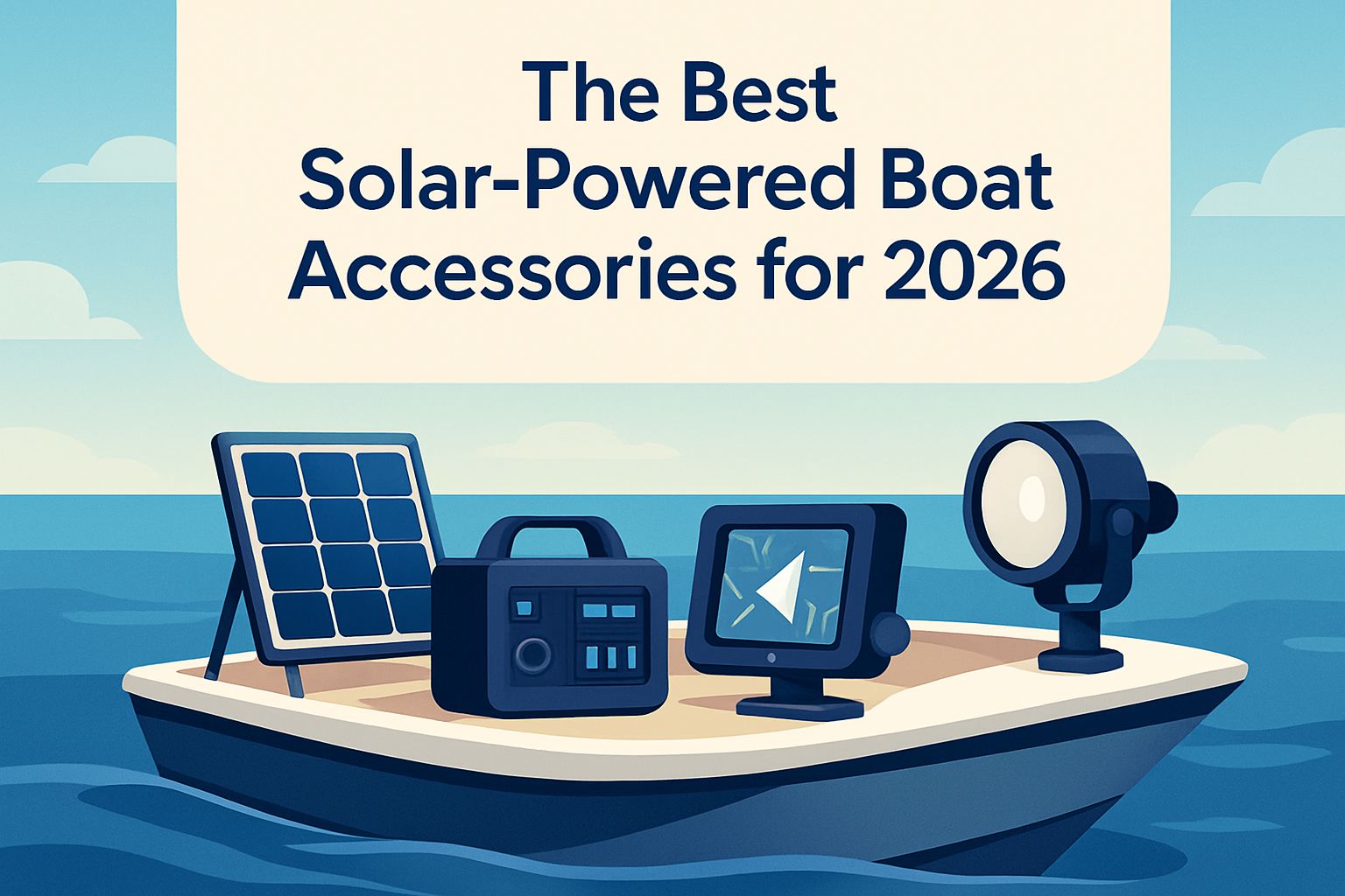 The Best Solar-Powered Boat Accessories for 2026