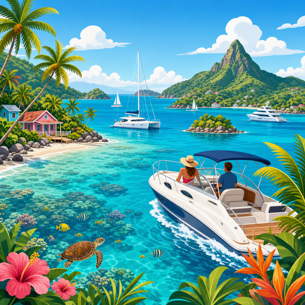 The Best Boating Destinations in the Caribbean for 2025
