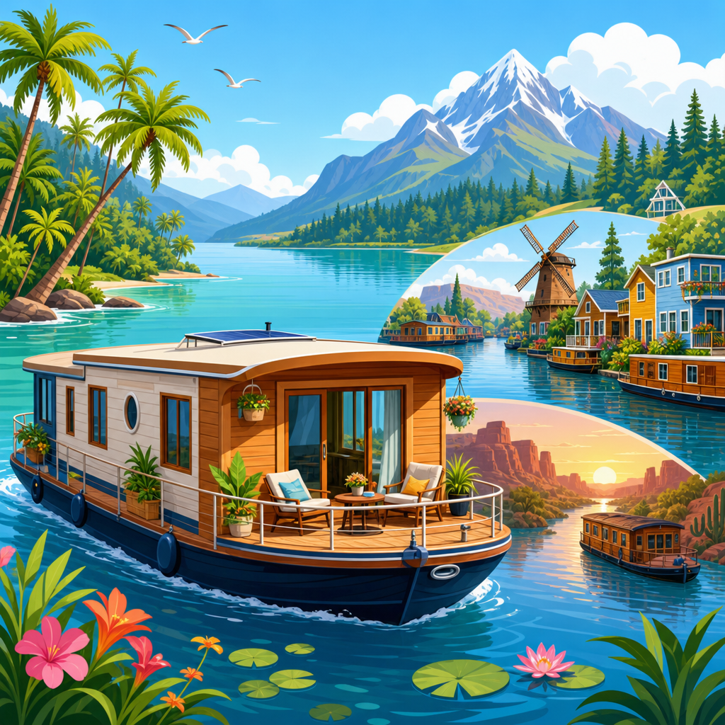 The Best Houseboat Destinations for a Relaxing Vacation