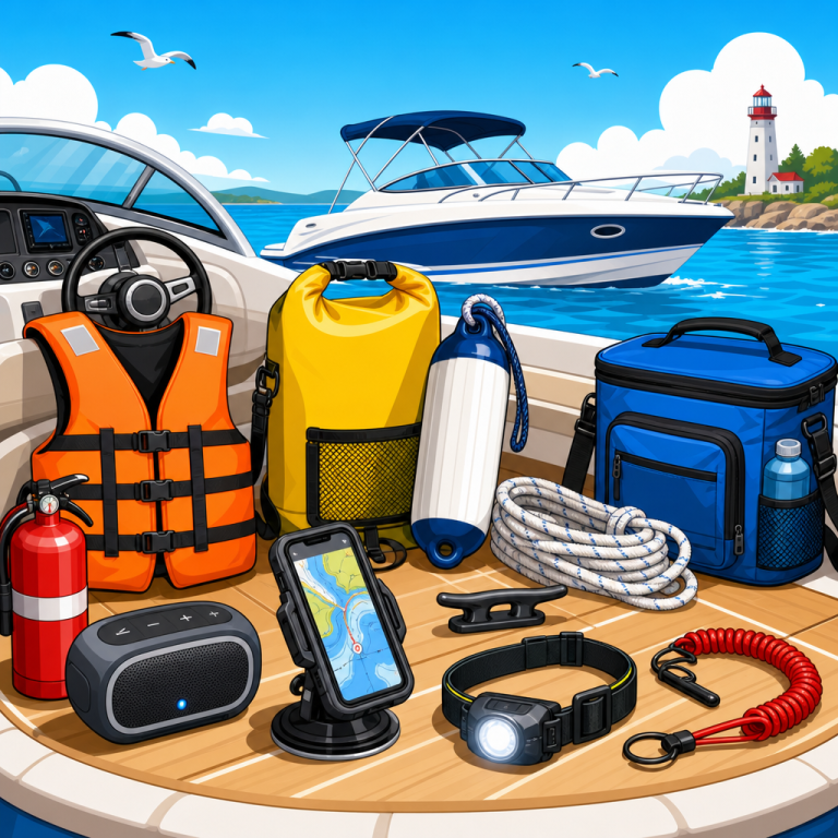 Boating Accessories: 10 Essentials for Safety & Comfort