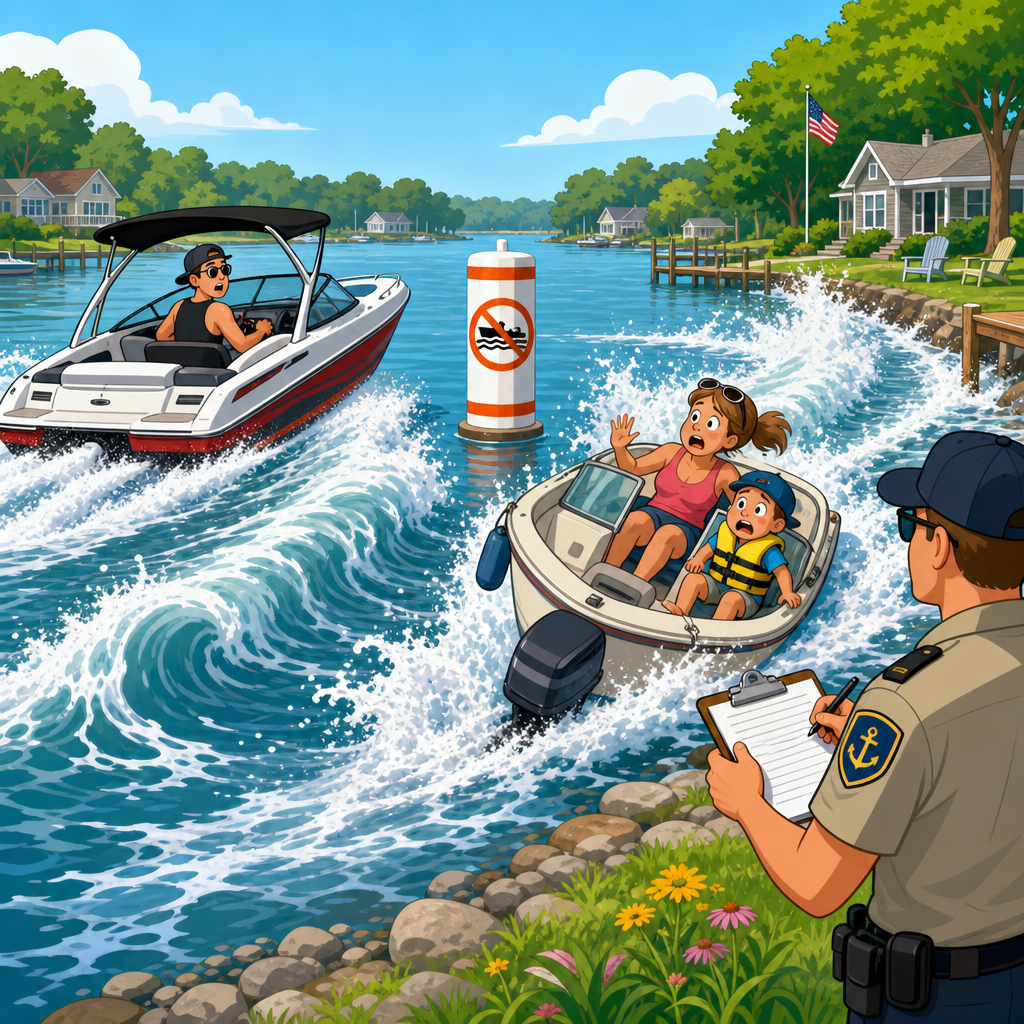 What Happens If You Violate a No-Wake Zone?