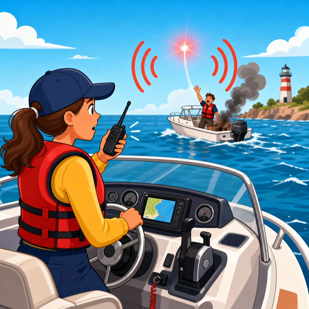 What to Do If You Receive a Distress Call While Boating