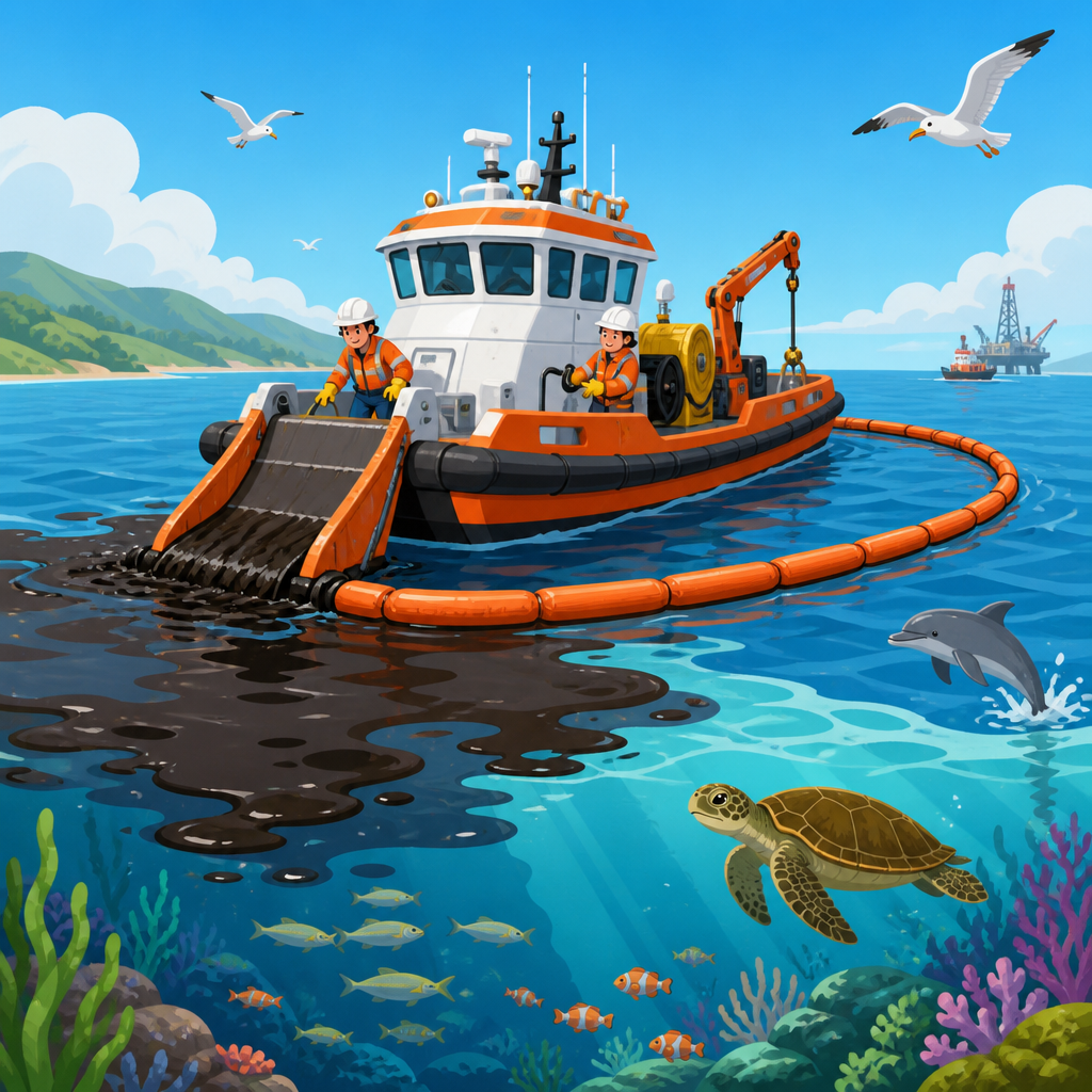 How Oil Spill Response Boats Help Protect the Environment