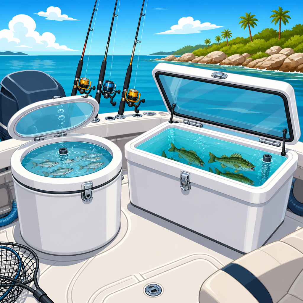 The Best Bait Tanks and Live Wells for Fishing Boats