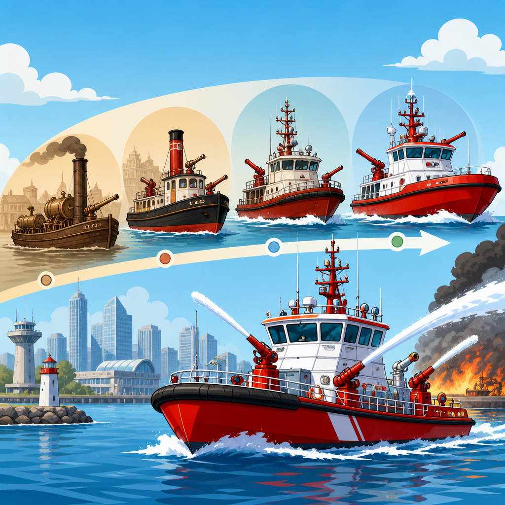 The Evolution of Fireboats and Their Role in Marine Safety