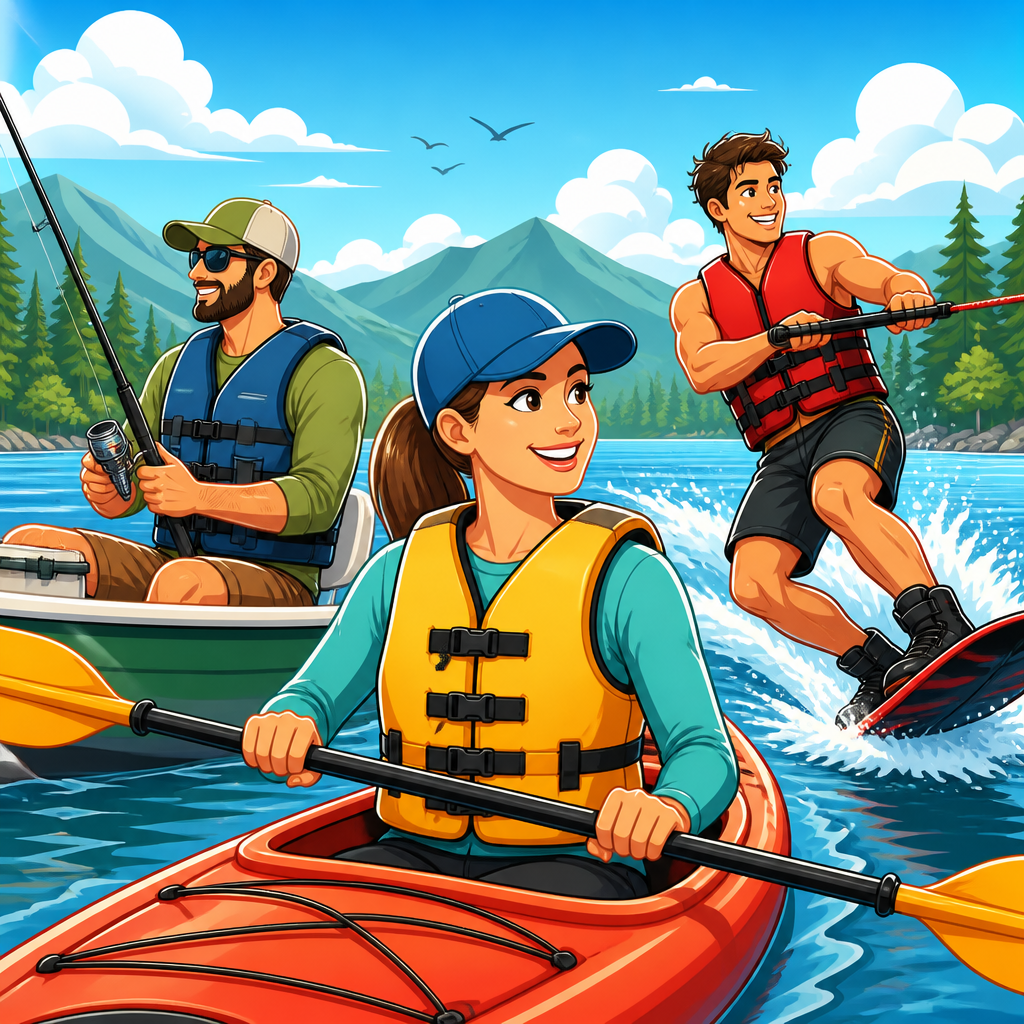 Best Life Jackets for Fishing, Kayaking, and Wakeboarding