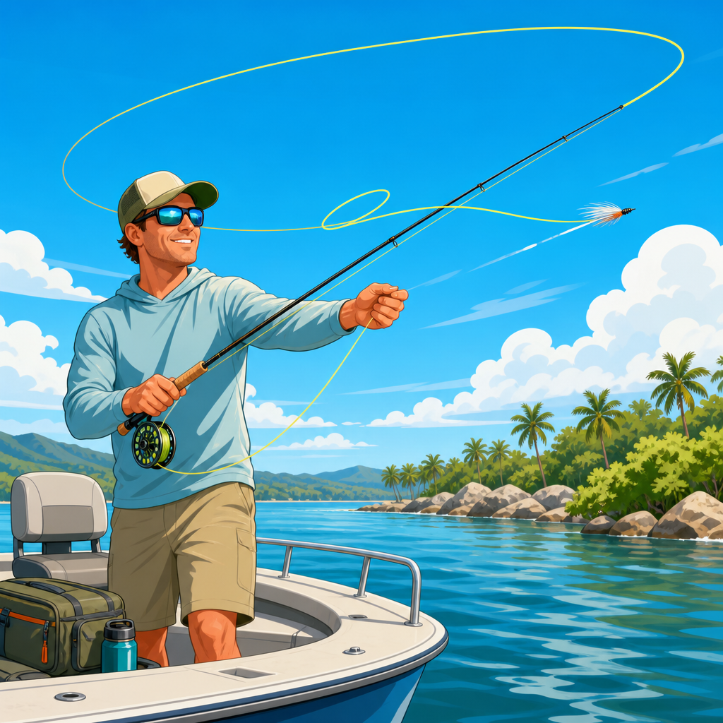 How to Improve Your Fly Casting While on a Boat