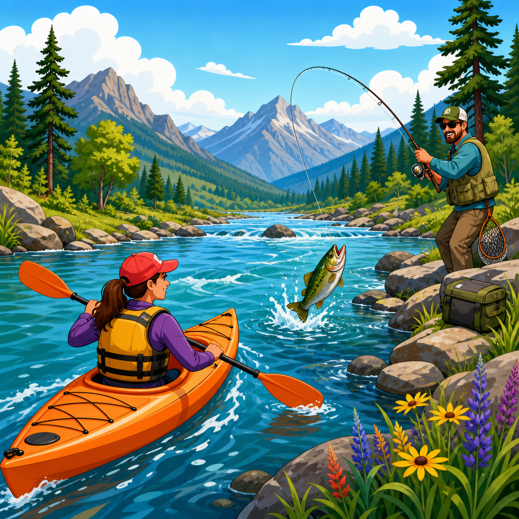 Top 10 Best Rivers for Kayaking and Fishing
