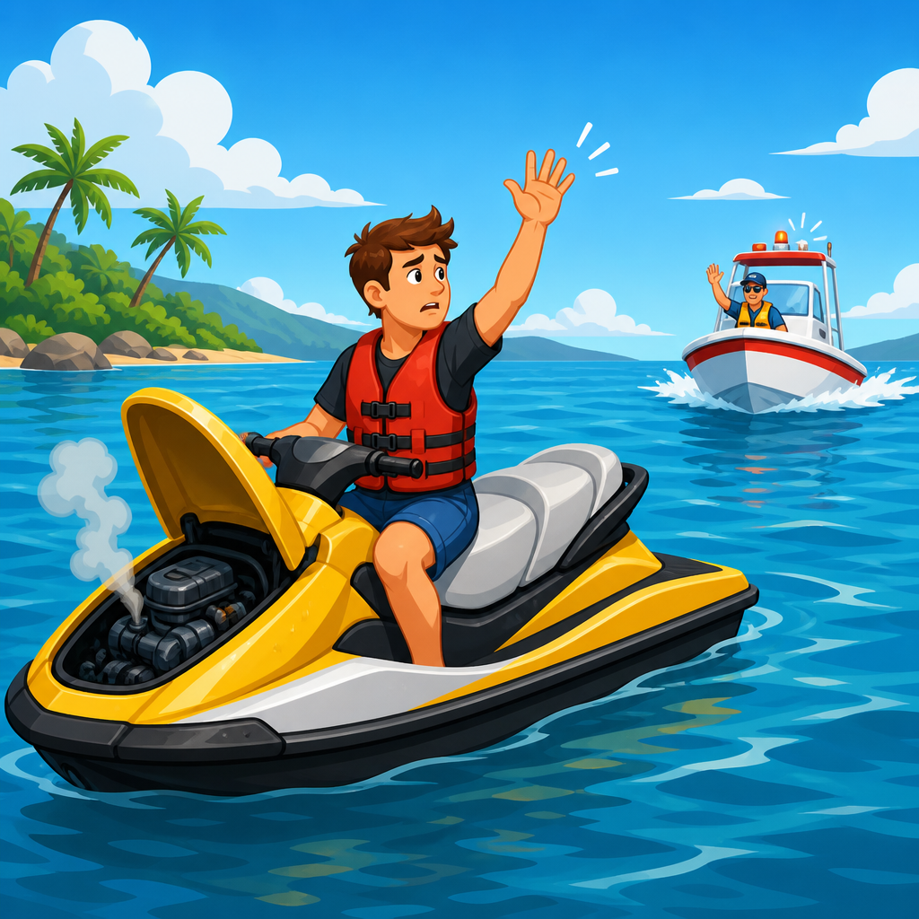 What to Do if Your Jet Ski Breaks Down on the Water