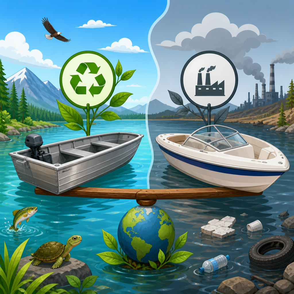 Are Aluminum Boats More Eco-Friendly Than Fiberglass?